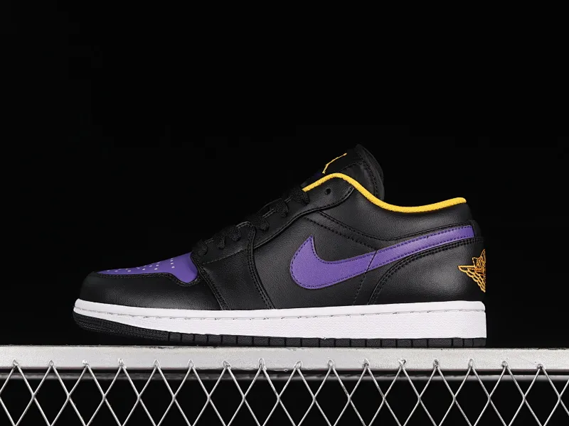 All categories Air Jordan Jordan series basketball shoes Air Jordan 1 Low Air Jordan 1 Low "Dark Concord" AJ1 Joe 1 black blue 553558-075